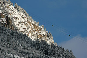 Фото Майрхофен. Подъемник из Майрхофена (Mayrhofen) к трассам